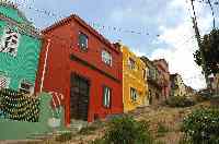 Valparaiso, bunte Häuserfassaden