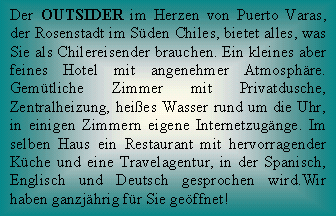 Virtueller Rundgang durch die Hosteria Outsider